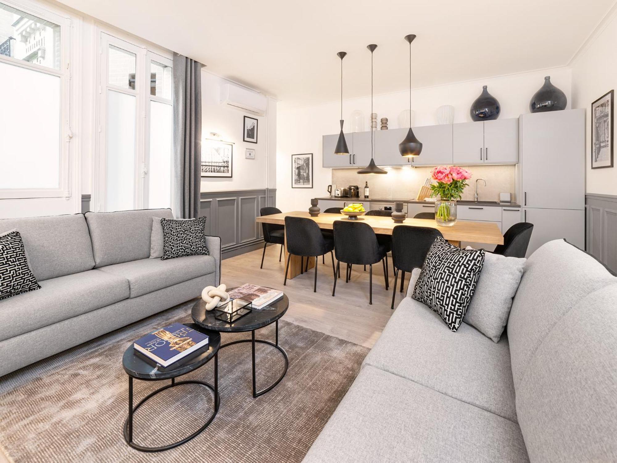 Appartement Livinparis - Luxury A/c 4 Bedrooms Auteuil Eiffel Tower *